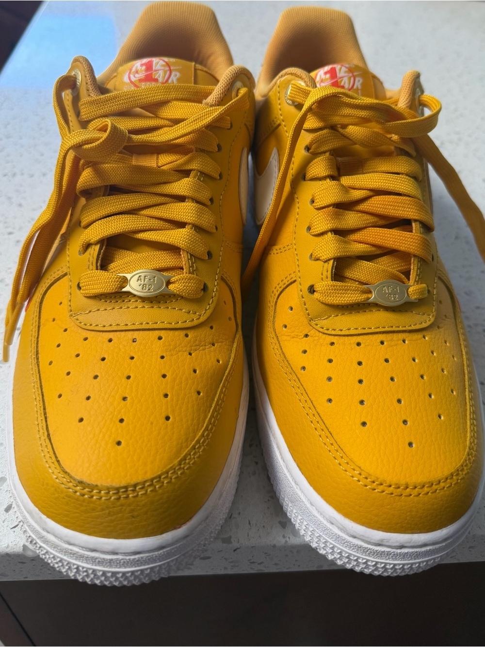 Nike Air Force 1 Yellow Ochre - Picture 2 of 6
